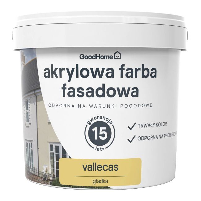 GoodHome Vallecas facadefarve 5 l