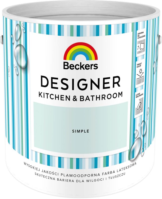 Beckers Designer Kitchen & Bathroom farve Simple 2,5 l