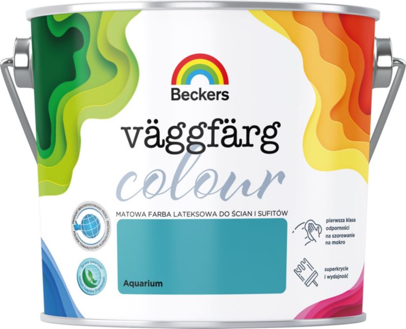 Beckers Vaggfarg Colour aquarium farve 2,5 l