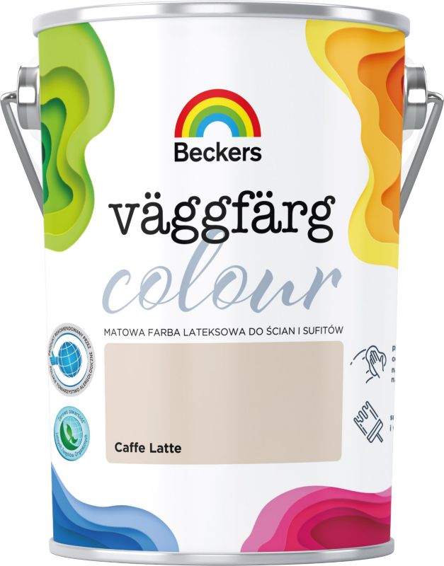 Beckers Vægmaling Colour caffe latte 5 l