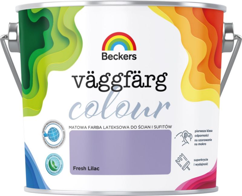Beckers Vægmaling Colour fresh lilac 2,5 l