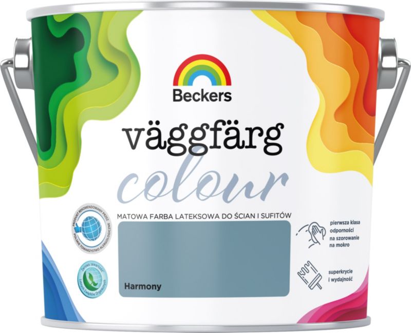 Beckers Vaggfarg Colour harmony farve 2,5 l
