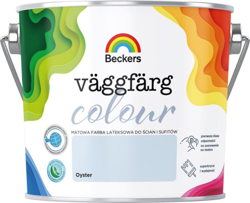 Beckers Vaggfarg Colour Oyster farve 2,5 l