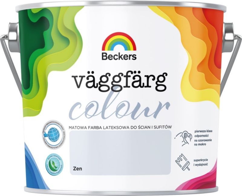 Beckers Vaggfarg Colour zen farve 2,5 l