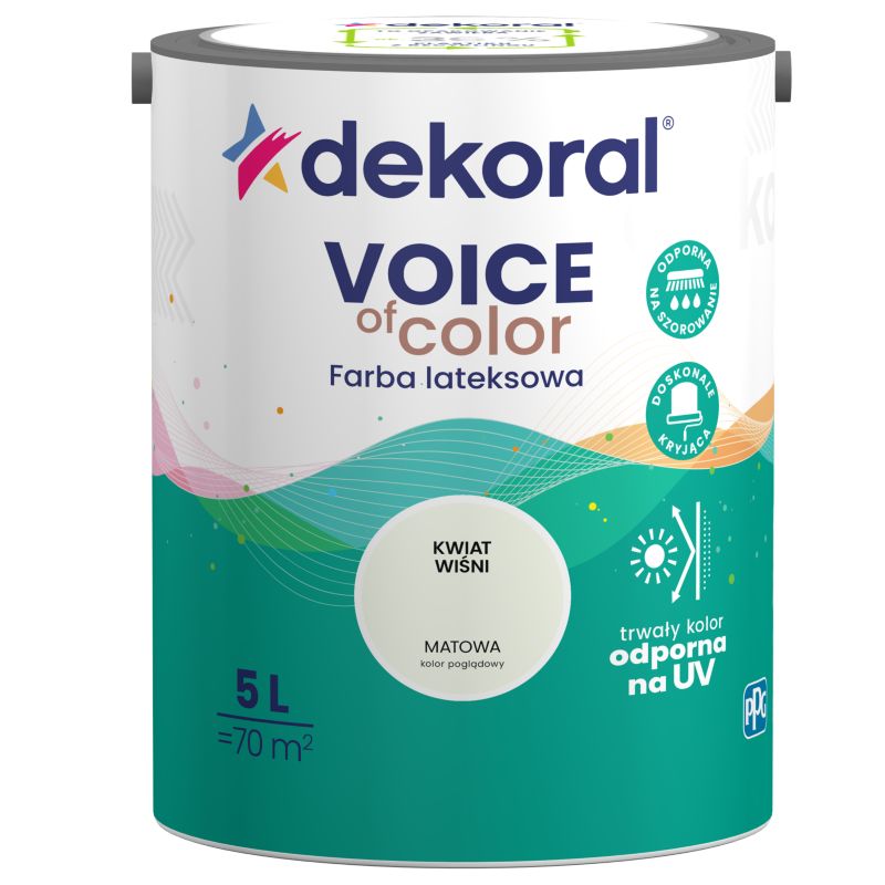 Dekoral Voice of Color farve kirsebærblomst 5 l