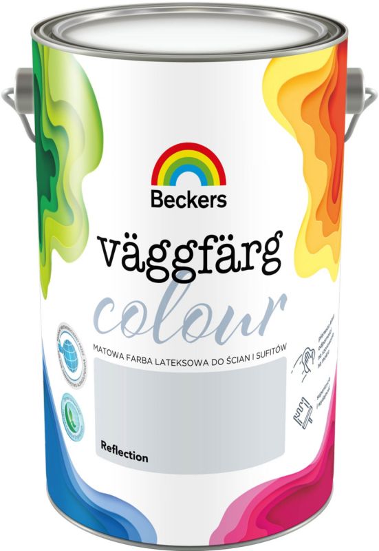 Beckers Vaggfarg Colour reflection latexmaling 5 l