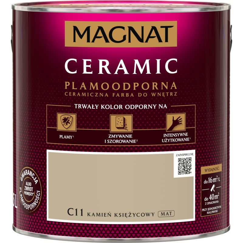 Magnat Ceramic C11 maling i månesten 2,5 l