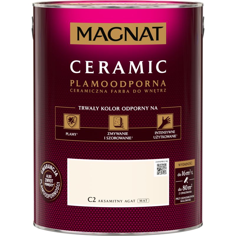 Magnat Ceramic maling C2 fløjlsagtig agat 5 l