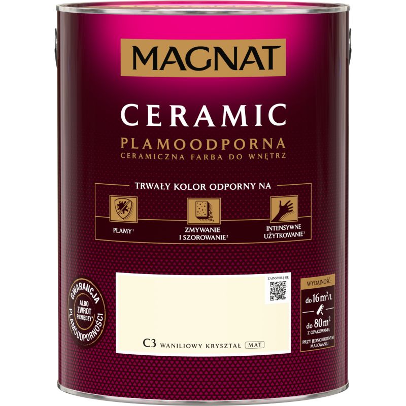 Magnat Ceramic C3 maling vaniljekrystal 5 l