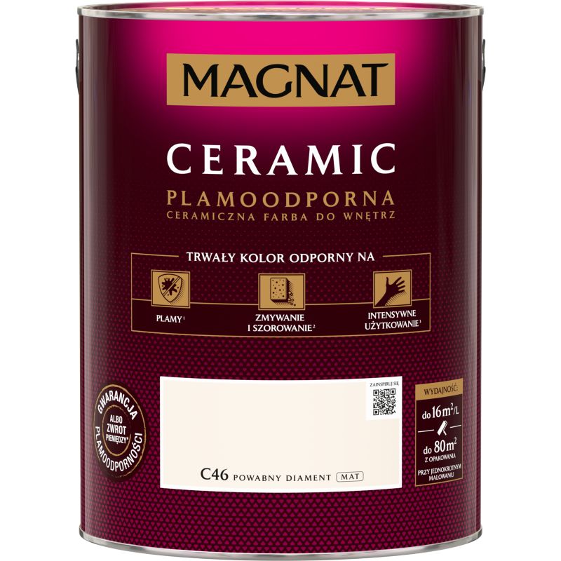Magnat Ceramic C46 maling i farven fortryllende diamant 5 l