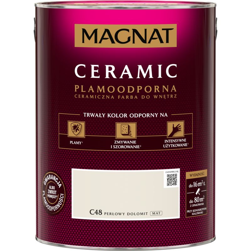 Magnat Ceramic maling C48 perlemarmor 5 l