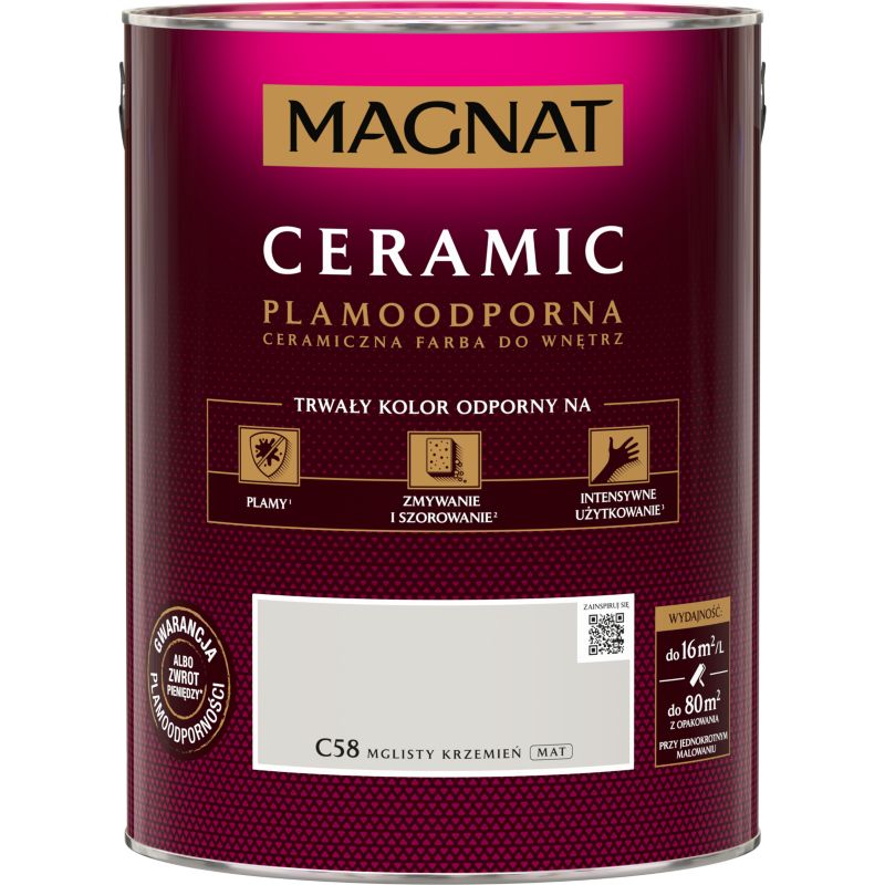 Magnat Ceramic maling C58 tåget flint 5 l