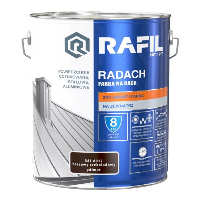 Tagmaling Rafil Radach chokoladebrun RAL8017 10 l