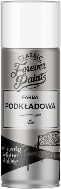 Forever Paints antikorrosionsprimer spray 400 ml hvid