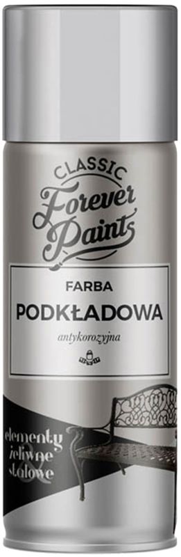Forever Paints grunder mod korrosion 400 ml grå