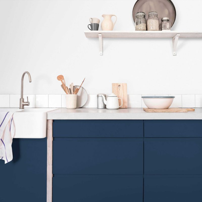 Dulux Szybka Odnowa renoveringsmaling til køkkenmøbler klassisk marineblå 0,75 l