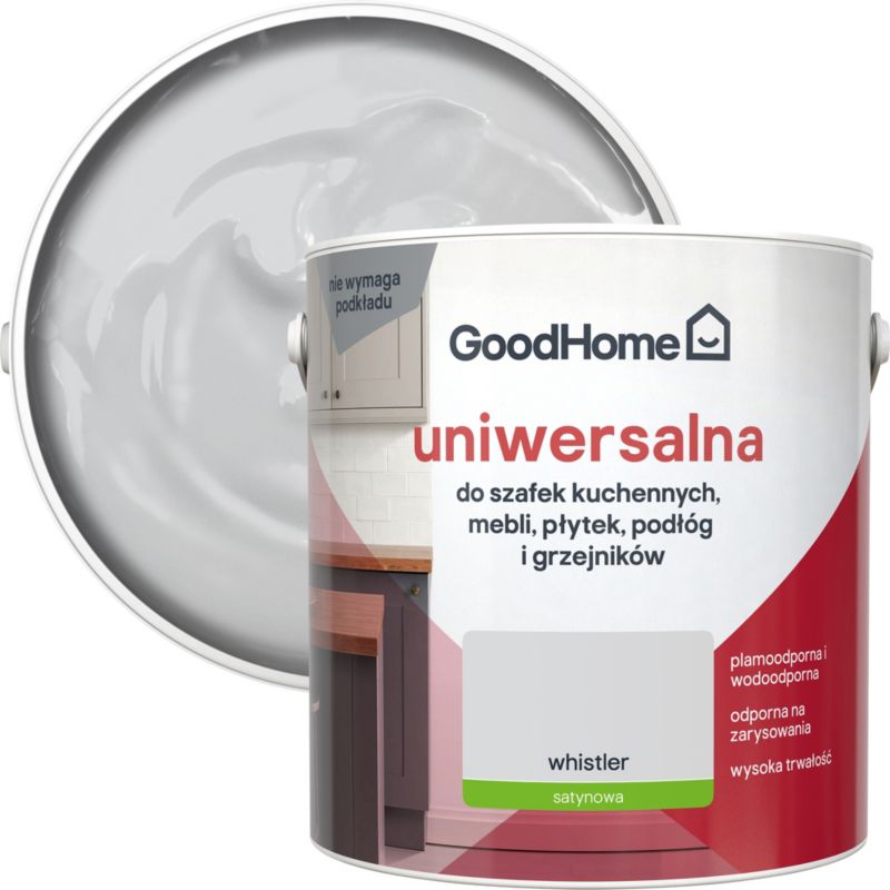 GoodHome Reno Whistler universalmaling satin 2 l