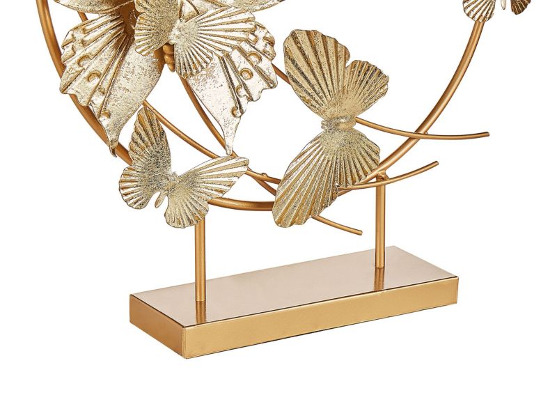 Dekorationsfigur Beryllium Jern Moderne Glamour Guld 1 stk.