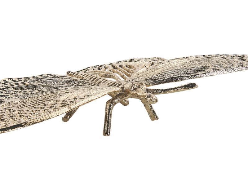 Dekorationsfigur Madiun i aluminium moderne glamour guld 1 stk.