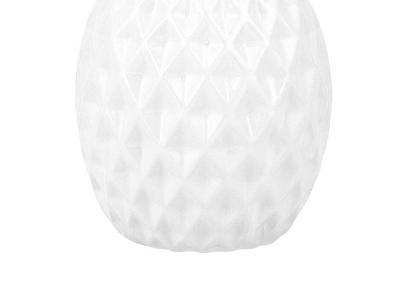 Dekorationsfigur Tyana keramik moderne glamour hvid 1 stk.