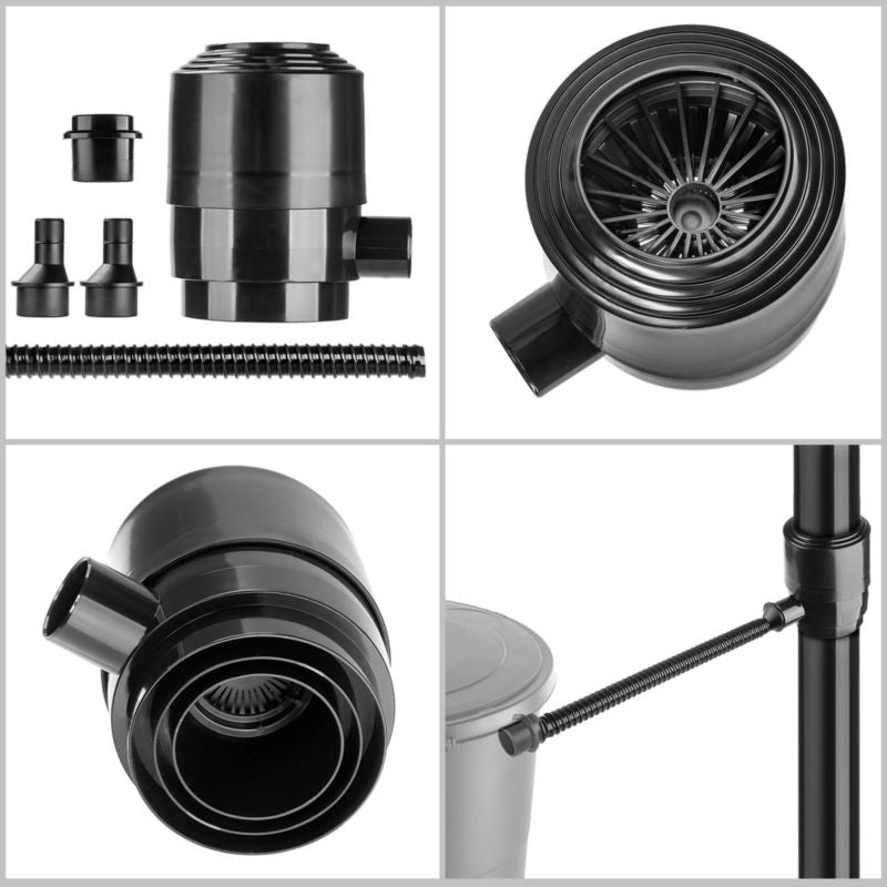 KADAX indvendigt regnvandsfilter til regnvandstank med si og tilbehør