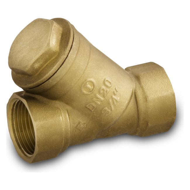 Skråfilter til vand Idmar Group 3/4" med metalperler