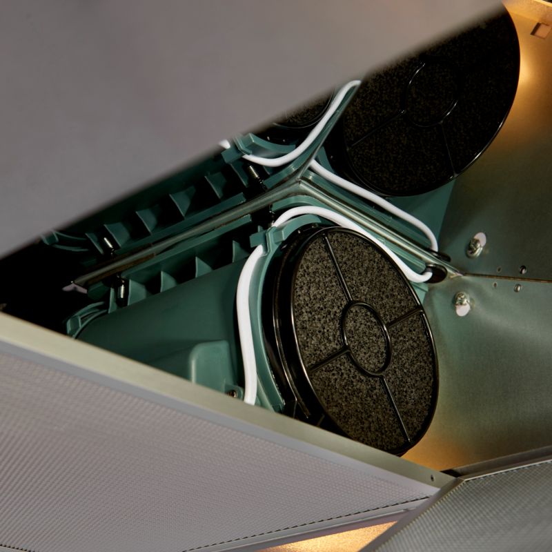 Kulfilter til emhætter Cooke&Lewis 132 x 17 mm