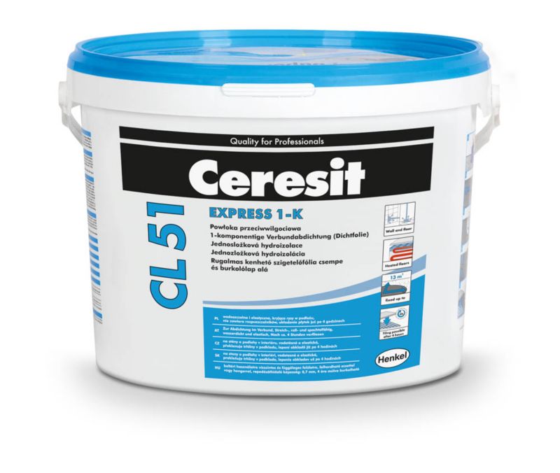 Ceresit CL 51 flydende isoleringsfolie 15 kg