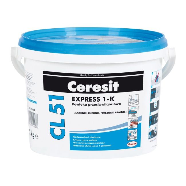 Ceresit CL 51 flydende isoleringsfolie 2 kg