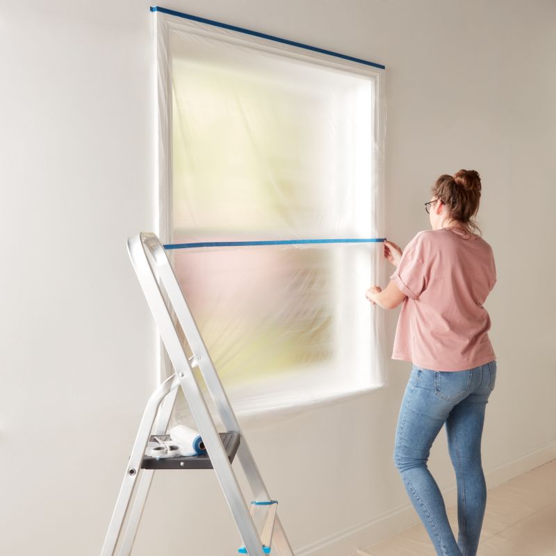 GoodHome malerfolie med tape 30 x 20 cm