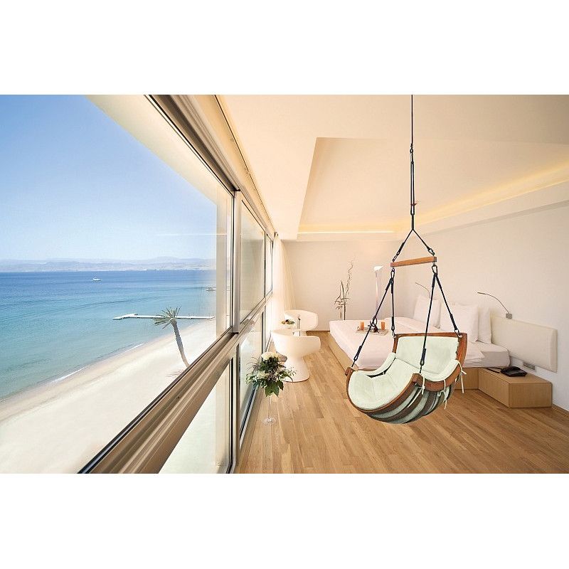 Alpha 4iQ Group hængestol enkelt beige 1 stk.