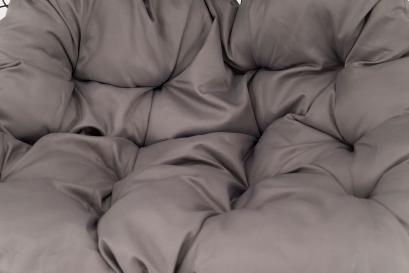 Dobbelt hængestol til have MebleMWM HC-008 grå 1 stk.