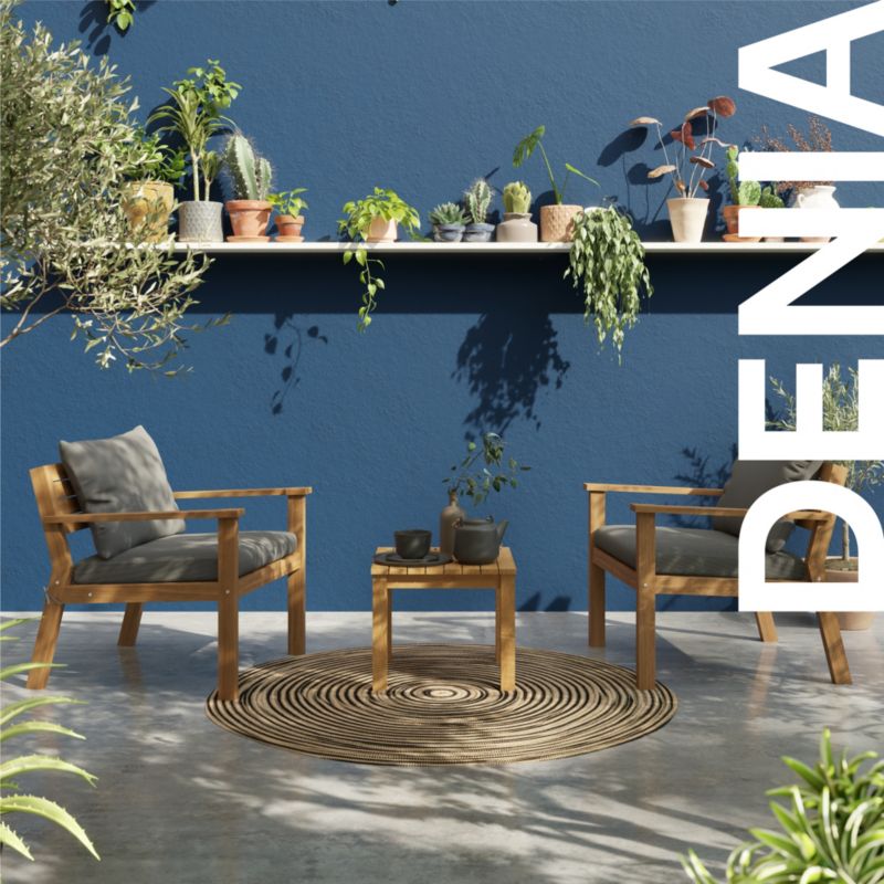 Træhavefåtøjer Denia akacie 2 stk. brun