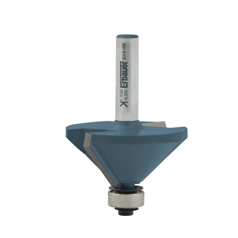 Erbauer afgratningsfræser 8 mm 45° diameter 30,2 x 9 mm