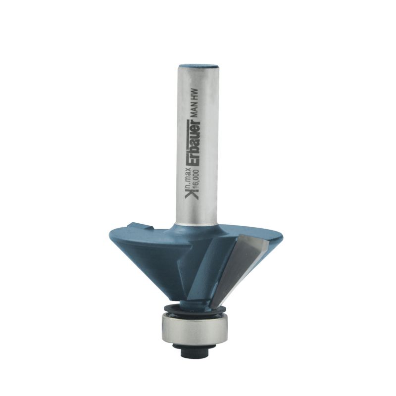 Erbauer afgratningsfræser 8 mm 45° diameter 36 x 13,5 mm