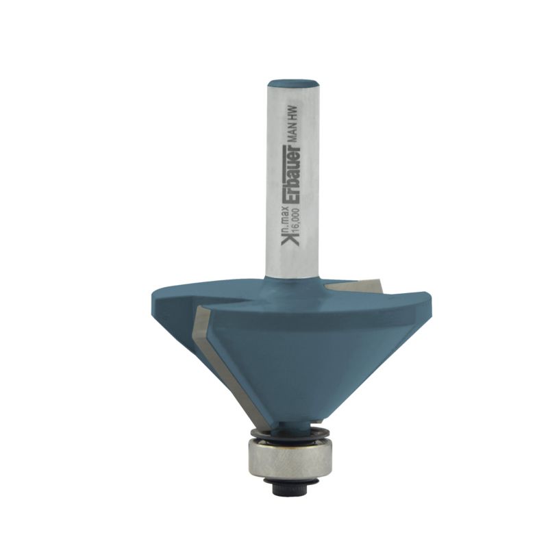 Erbauer afgratningsfræser 8 mm 45° diameter 44,5 x 20 mm