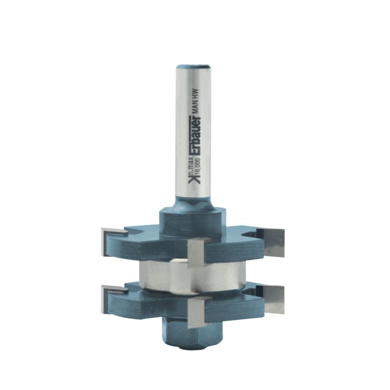 Erbauer rillefræser 8 mm diameter 41 x 19,05 mm