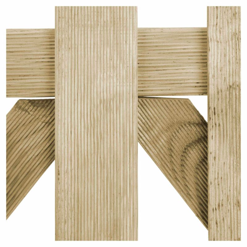 Blooma Mekong låge 100 x 100 cm i fyrretræ