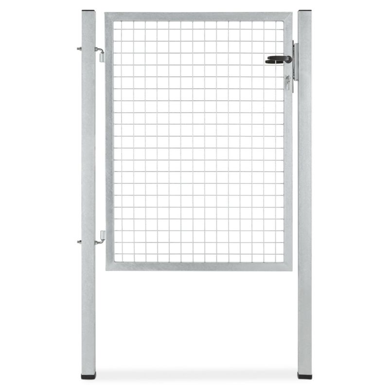 Universal panelport med stolper Blooma 100 x 120 cm galvaniseret