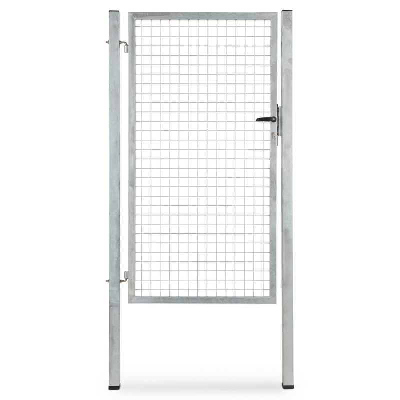 Universal panelport med stolper Blooma 100 x 170 cm galvaniseret