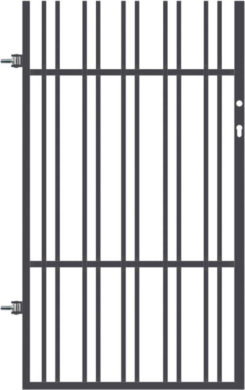 Paros låge med elektrisk låsebolt 90 x 150 cm venstre