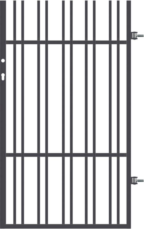 Paros låge med elslutblik 90 x 150 cm højre