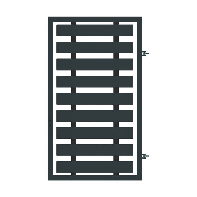 Polbram Steel Group Floryda højre låge 90 x 150 cm