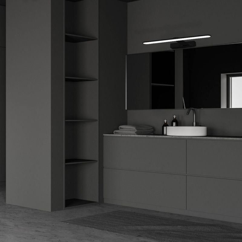 Vægarmatur LED Splash 8 W Sort
