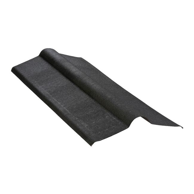 Onduline sort vinklet rygning