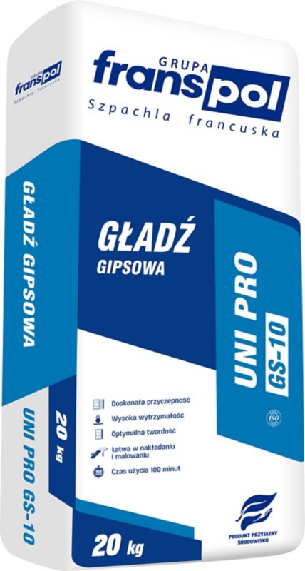 Uni Pro GS-10 Franspol gipsspartelmasse 20 kg