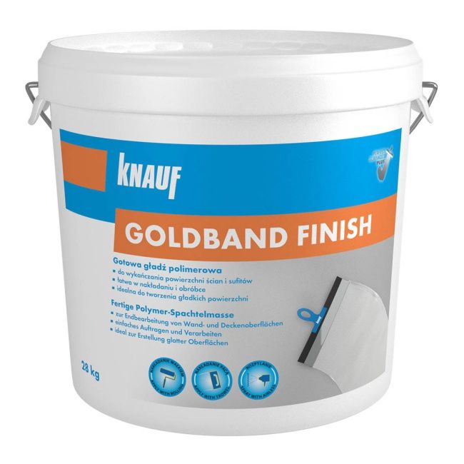 Knauf Goldband Finish færdigspartelmasse 28 kg