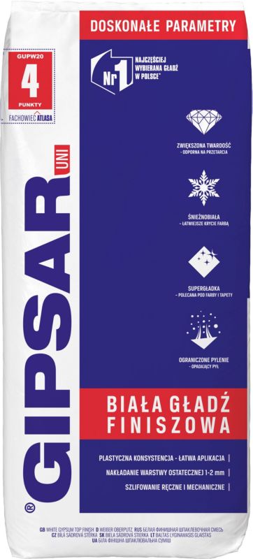 Gipsar Uni spartelmasse 20 kg