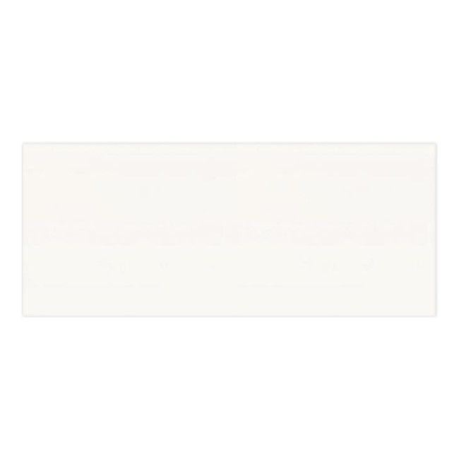 Glasur 30 x 60 cm hvid blank 1,8 m²