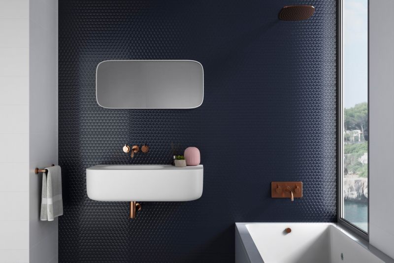 Linus glaseret vægflise 20 x 60 cm blanco 1,44 m²